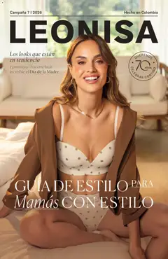 Vista previa de folleto Leonisa - Para Mamás de la Leonisa válido desde 27.04.2026