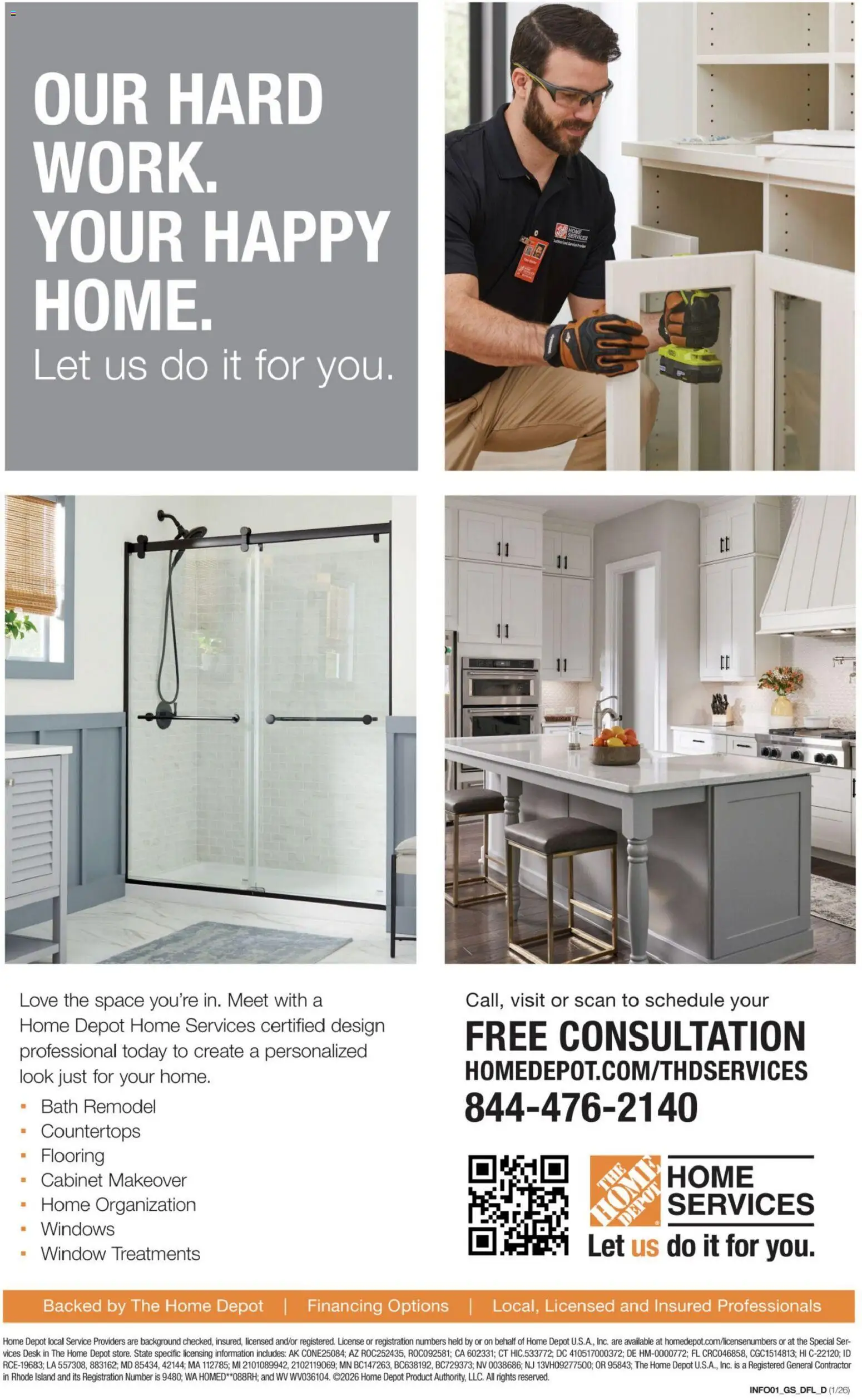 Home Depot Weekly Ad - valid from 12.03.2026 | Page: 10 | Products: Bath, Desk