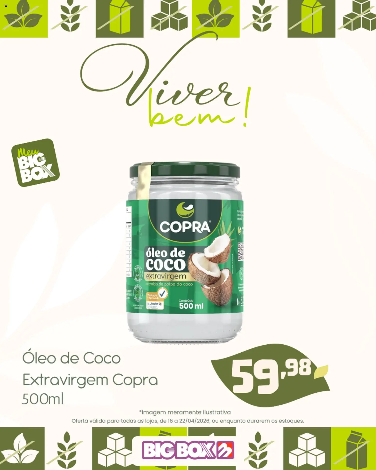 Big Box Folheto - válido de 16.04.2026 | Página: 8 | Produtos: Coco, Óleo, Óleo de coco