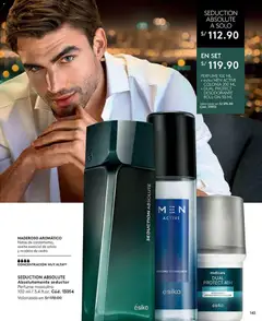 Vista previa de folleto Ésika catálogo - Campaña 7 de la Ésika válido desde 04.04.2026 | Página: 155 | Productos: Desodorante, Antitranspirante, Aceite, Perfume