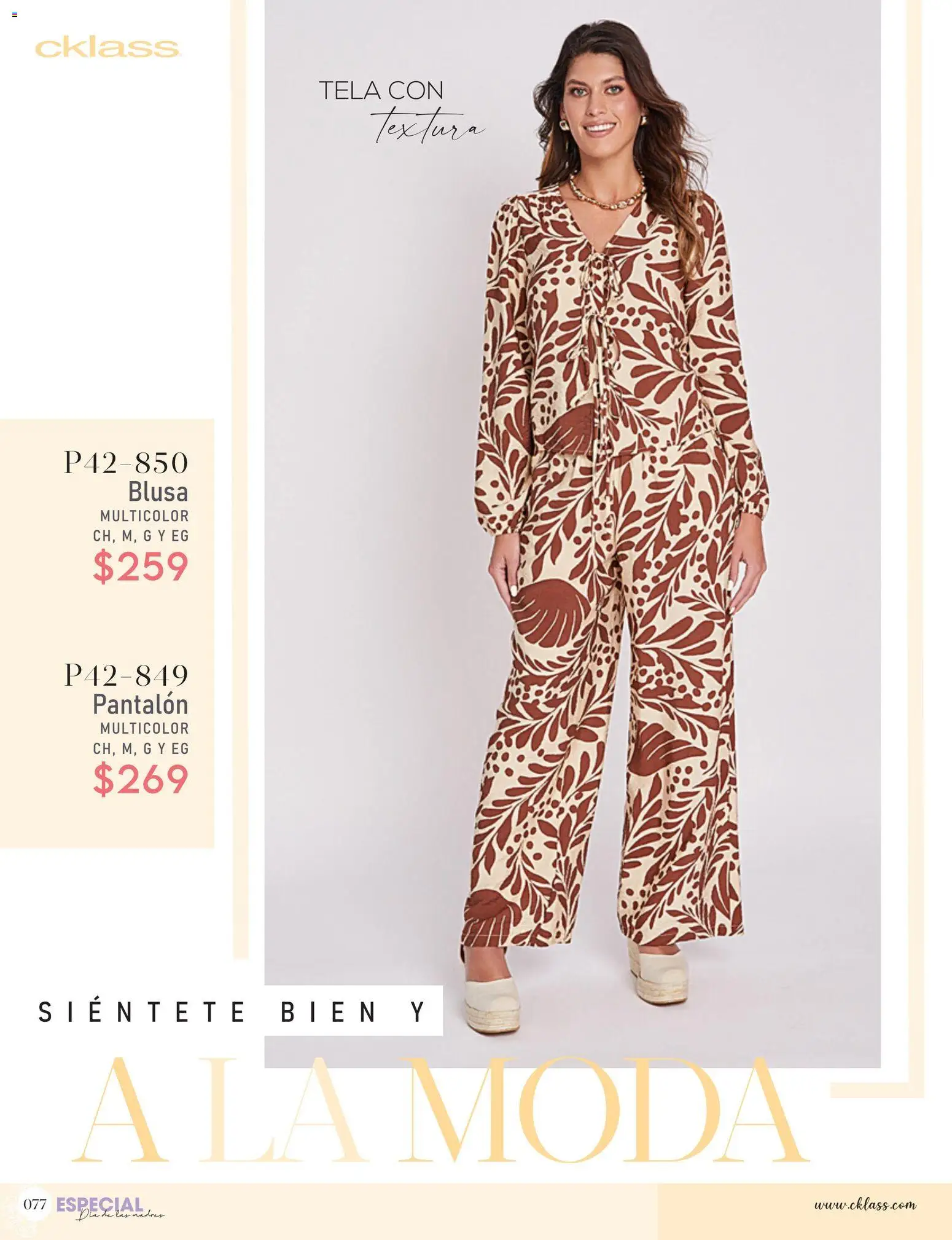 Nuevas ofertas de Cklass válidas en toda la República Mexicana desde el 29.04.2026. ¡Encuentra las mejores ofertas en Cklass catálogo Promo semanal! | Página: 179