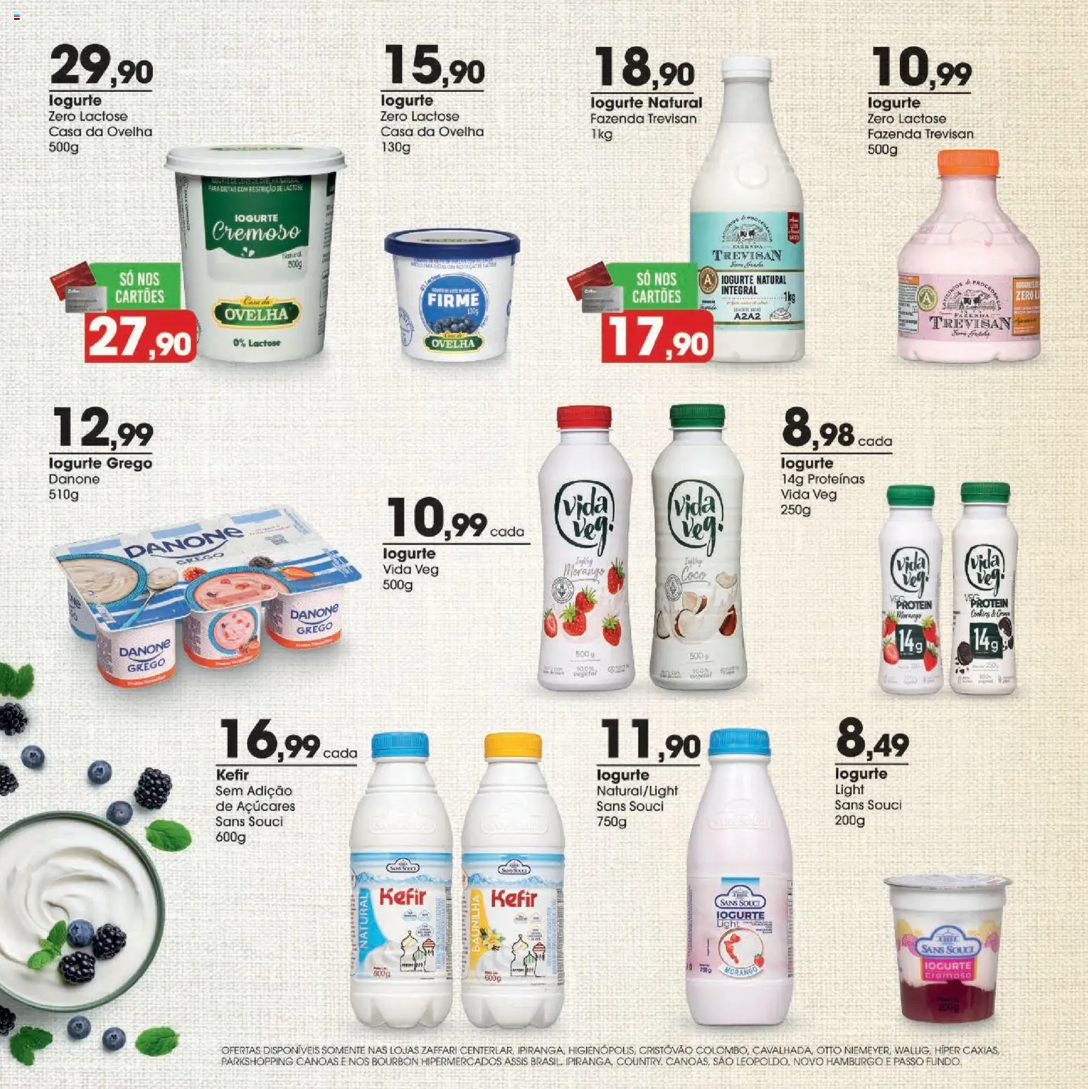 Zaffari Folheto - válido de 26.02.2026 | Página: 4 | Produtos: Coco, Iogurte, Bourbon