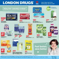 Preview of London Drugs - Healthy Savings Event from shop London Drugs valid from 10.04.2026