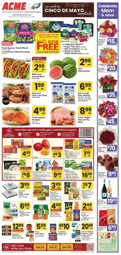 Preview of Acme weekly ads valid from 01.05.2026