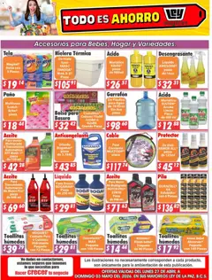 Vista previa de Casa Ley folleto La Paz, nuevo folleto de la tienda, válido en México a partir del 27.04.2026