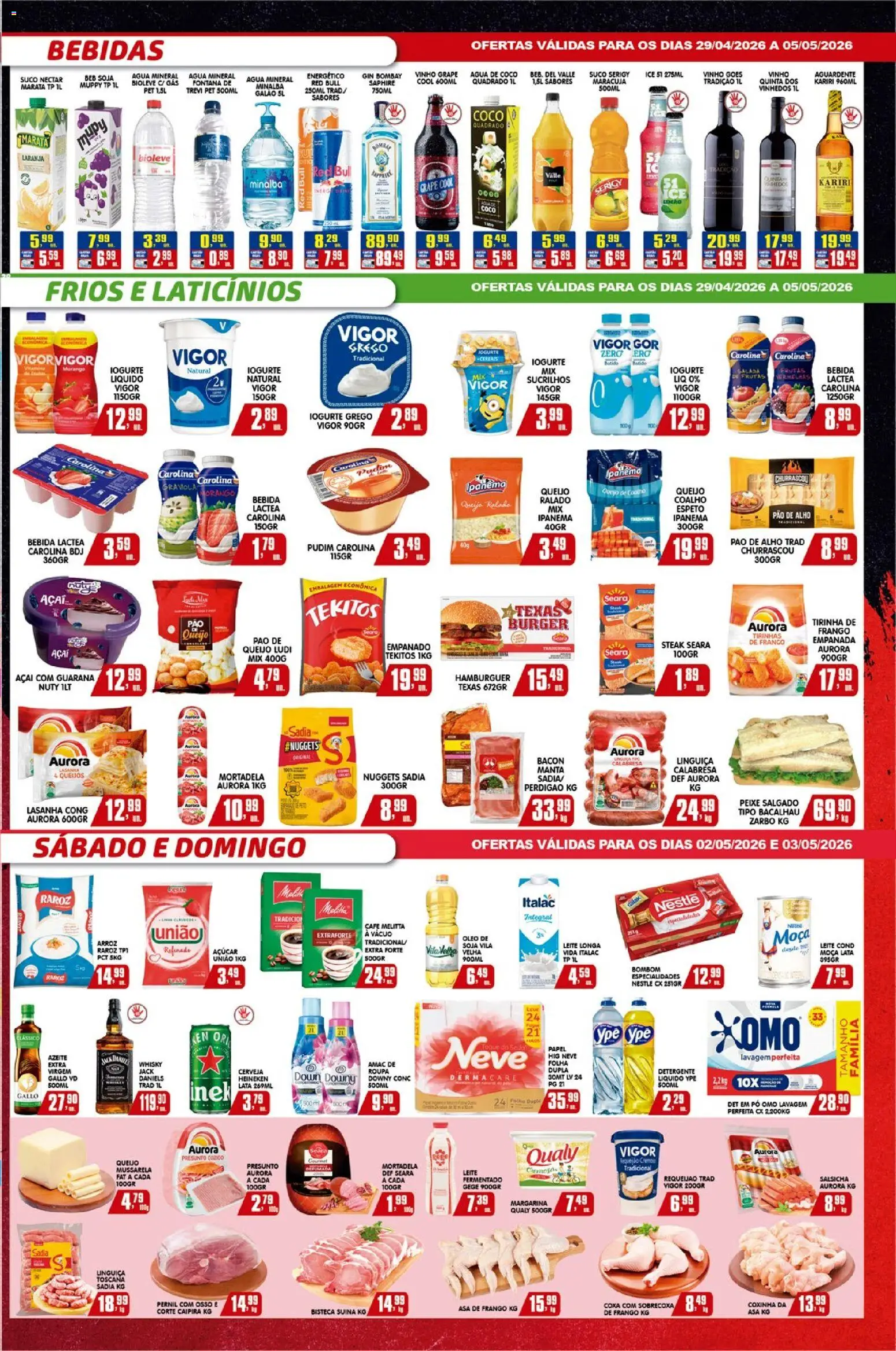 Higa's Supermercado - Ofertas da semana de 29/04/2026 ? Não perca as melhores promoções! | Brasil