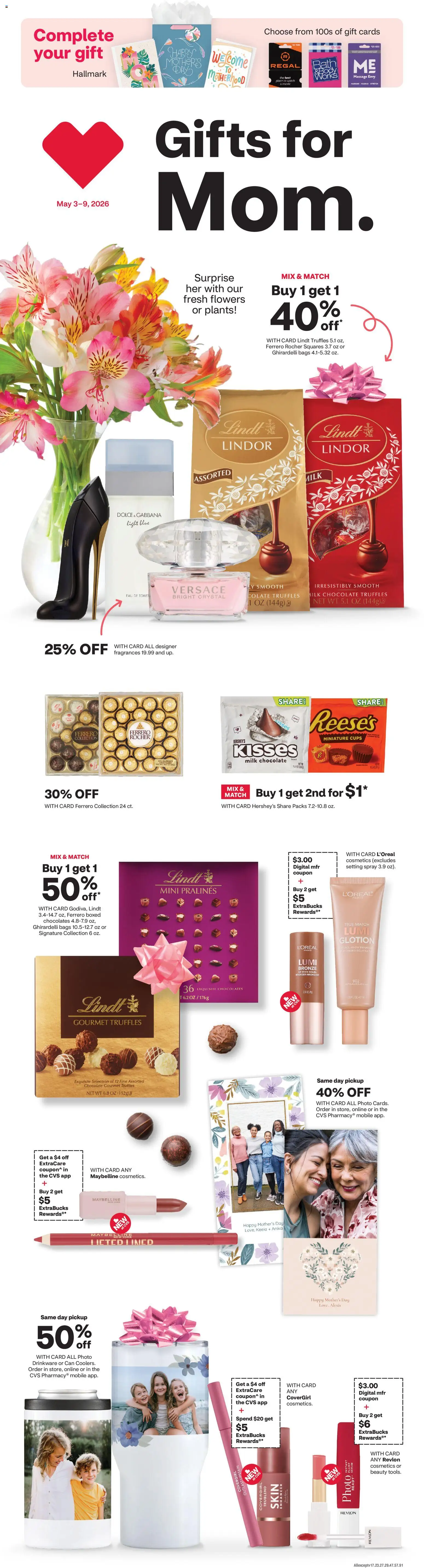 CVS Pharmacy Weekly Ad - PA - valid from 03.05.2026 | Page: 1