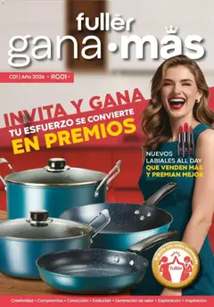 Vista previa de Fuller Gana Mas 1 2026, nuevo folleto de la tienda, válido en México a partir del 15.04.2026