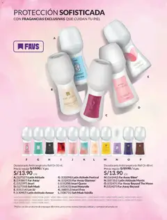 Vista previa de folleto Avon catálogo - Campaña 7 de la Avon válido desde 21.04.2026 | Página: 168 | Productos: Desodorante, Antitranspirante, Empaque