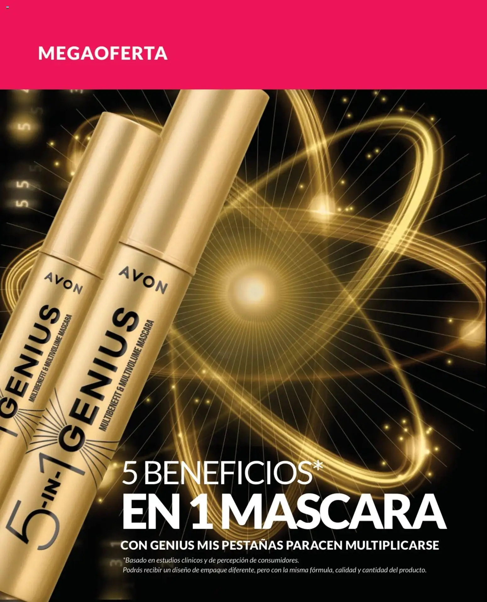 Avon revista - valida desde el 25.02.2026 | Página: 33 | Productos: Máscara