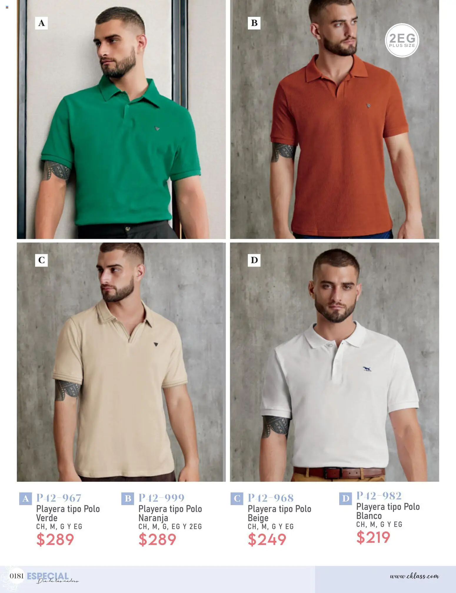 Nuevas ofertas de Cklass válidas en toda la República Mexicana desde el 29.04.2026. ¡Encuentra las mejores ofertas en Cklass catálogo Promo semanal! | Página: 283