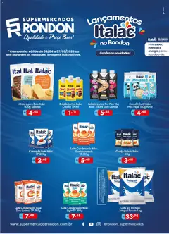 Supermercados Rondon ofertas Italac - Pré-Visualização do folheto da loja Supermercados Rondon, válido de 08.04.2026
