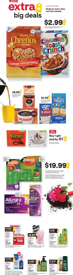 Preview of CVS Pharmacy weekly ads valid from 26.04.2026