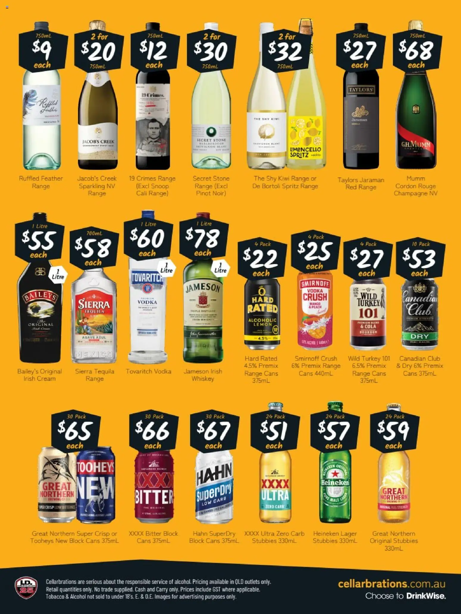 Cellarbrations catalogue - valid from 20.04.2026 | Page: 2 | Products: Vodka, Whiskey, Turkey, Peach
