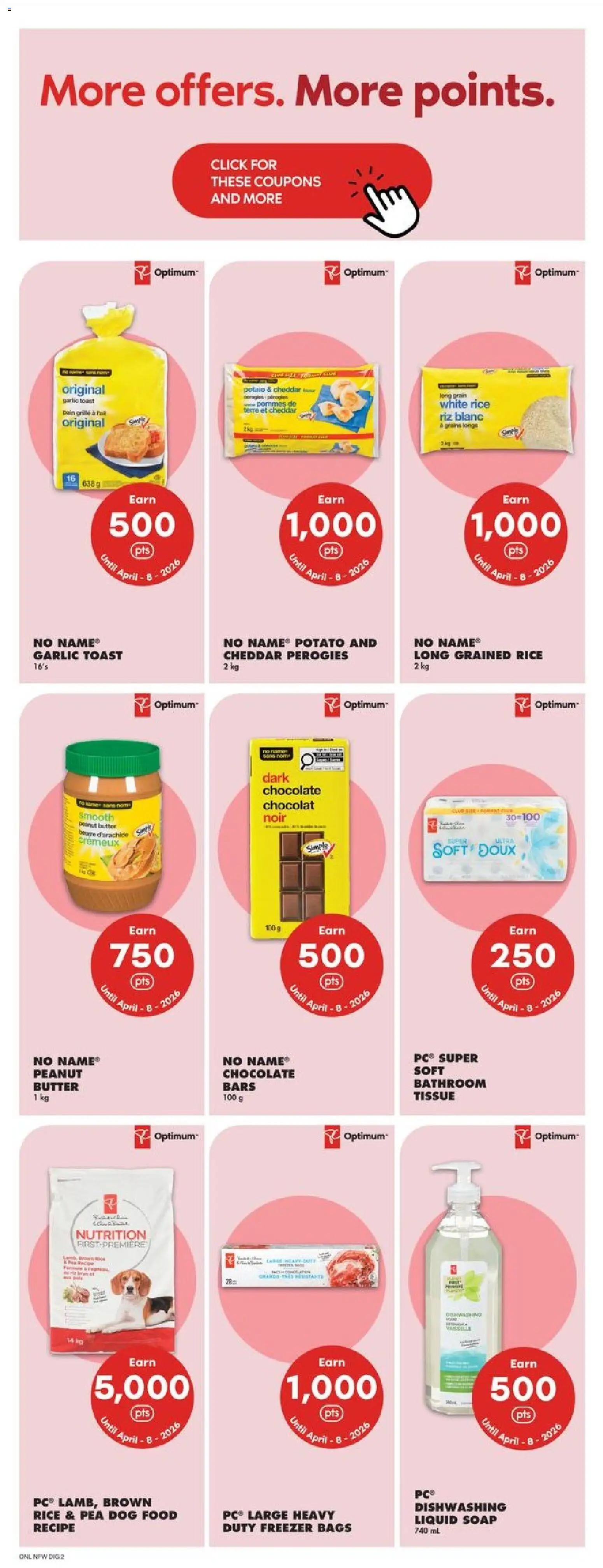 No Frills flyer valid from 05.03.2026 | Page: 6 | Products: Rice, Freezer, Soap, Chocolate