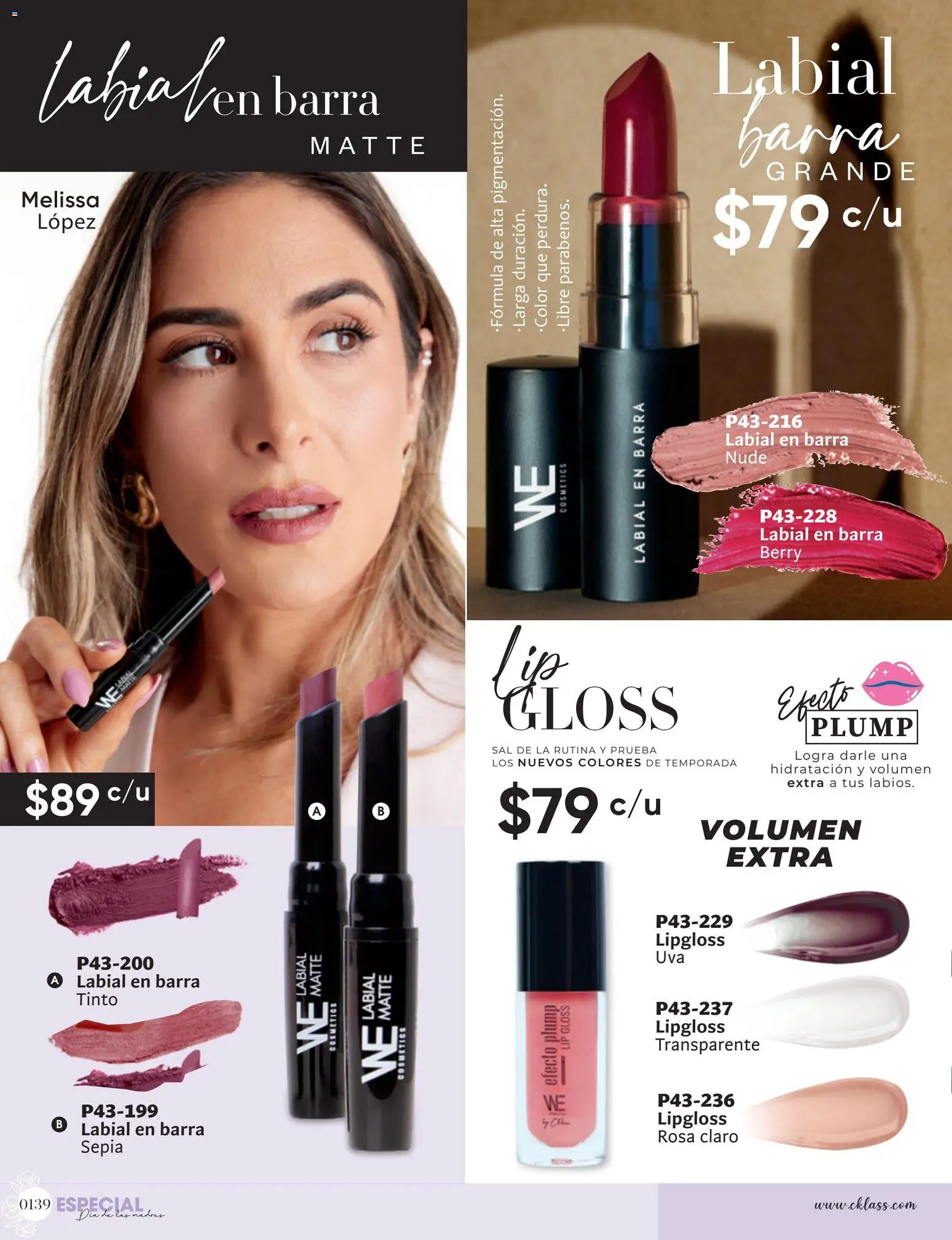 Nuevas ofertas de Cklass válidas en toda la República Mexicana desde el 29.04.2026. ¡Encuentra las mejores ofertas en Cklass catálogo Promo semanal! | Página: 241