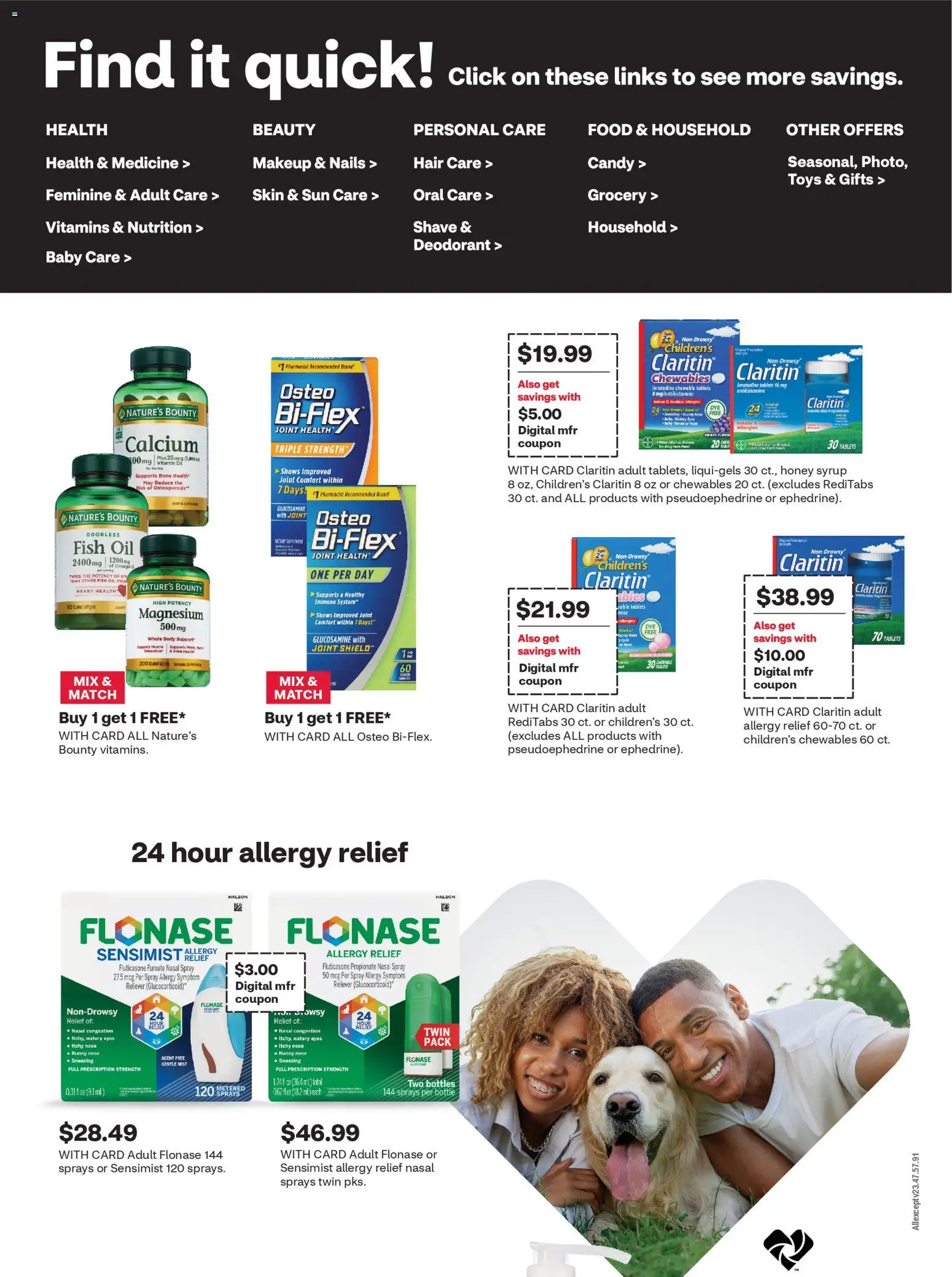 CVS Pharmacy Weekly Ad - OH - valid from 15.03.2026 | Page: 5 | Products: Vitamin, Fish Oil, Table, Oil