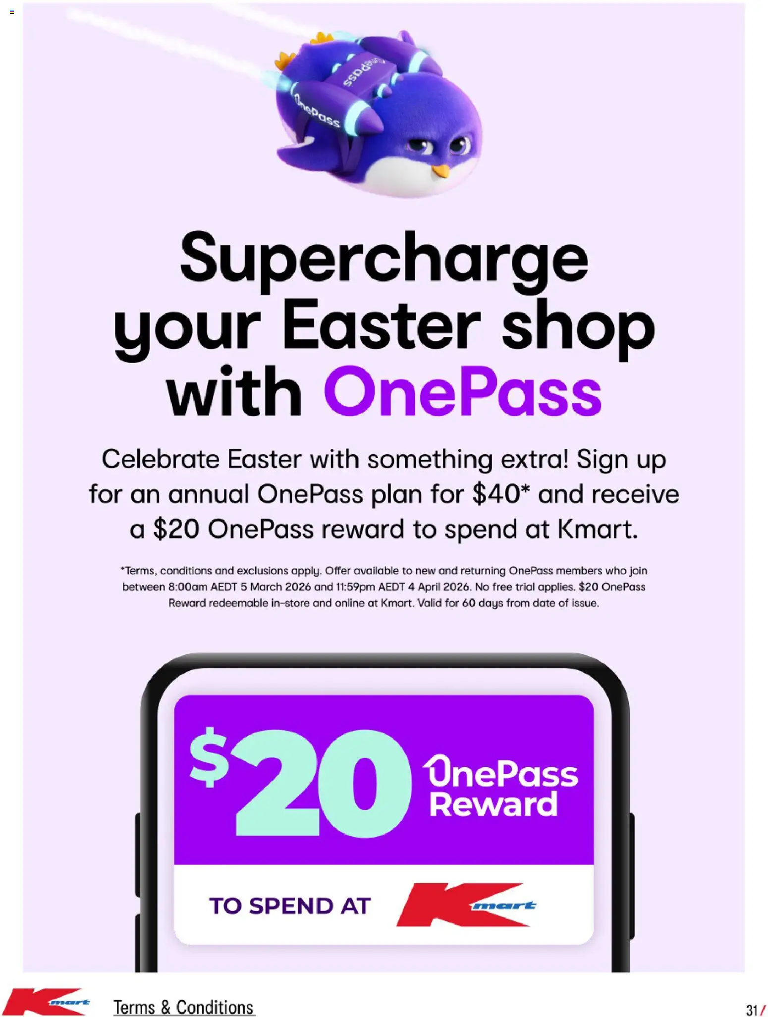 Kmart catalogue - valid from 05.03.2026 | Page: 31 | Products: Date