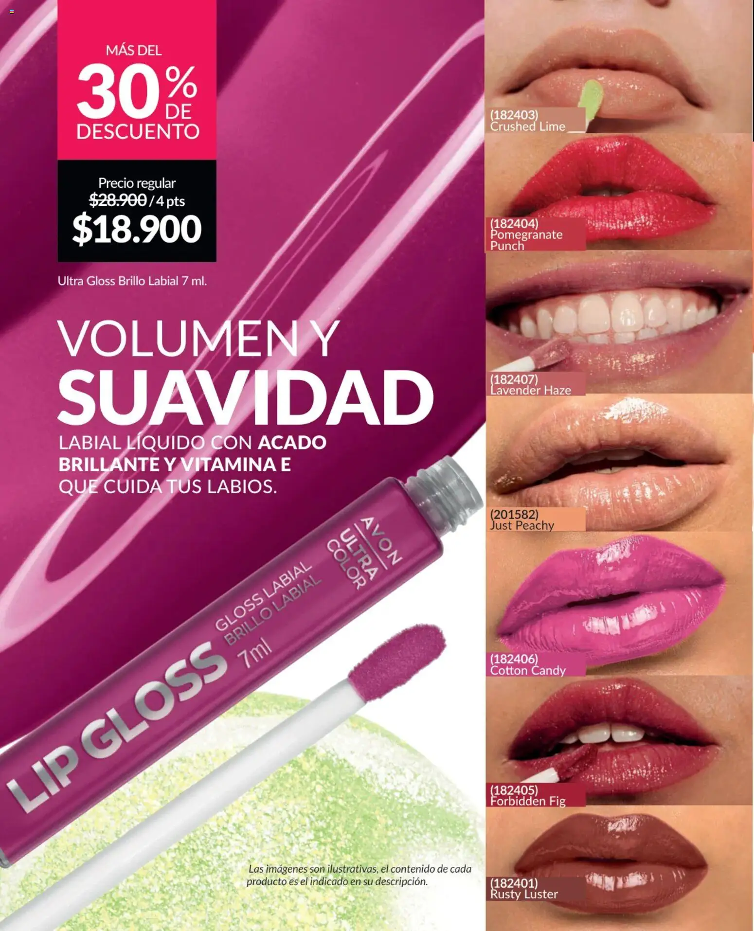 Avon revista - valida desde el 25.02.2026 | Página: 29 | Productos: Brillo