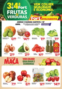 Fort Atacadista ofertas Frutas, Verduras - Pré-Visualização do folheto da loja Fort Atacadista, válido de 28.04.2026