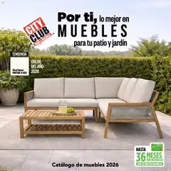 Vista previa de City Club Catálogo de muebles, nuevo folleto de la tienda, válido en México a partir del 13.03.2026