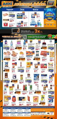 Akki Atacadista - Ofertas da semana - Pré-Visualização do folheto da loja Akki Atacadista, válido de 27.04.2026 | Página: 1 | Produtos: Fragrância, Ovos, Café, Vanish