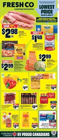 Preview of FreshCo weekly flyer / circulaire from shop FreshCo valid from 23.04.2026