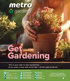 Preview of Metro Garden Centre Flyer - Alma from shop Metro valid from 23.04.2026