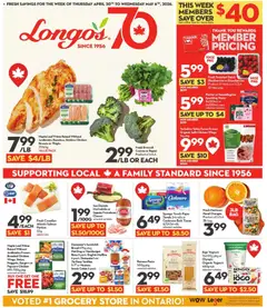 Preview of Longo's weekly flyer / circulaire from shop Longo's valid from 30.04.2026