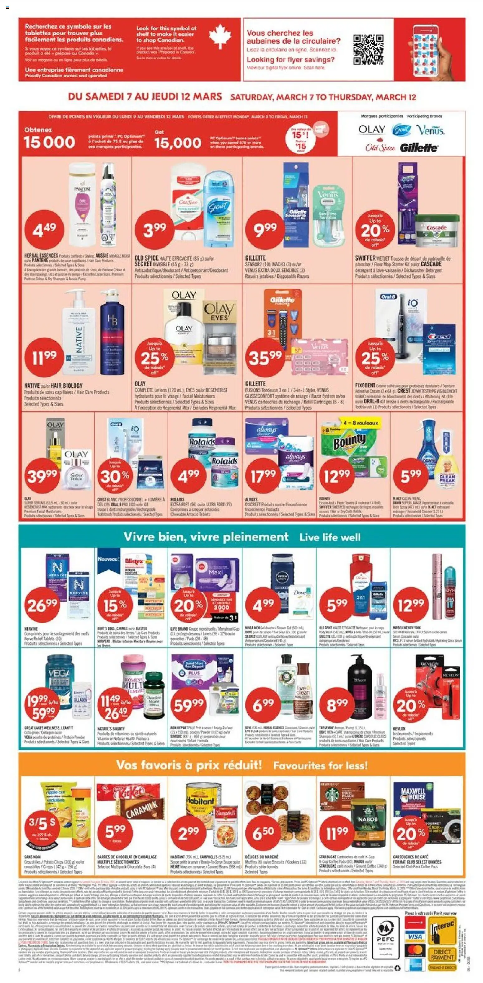Pharmaprix flyer valid from 06.03.2026 | Page: 13 | Products: PC, Dishwasher, Shampoo, Coffee