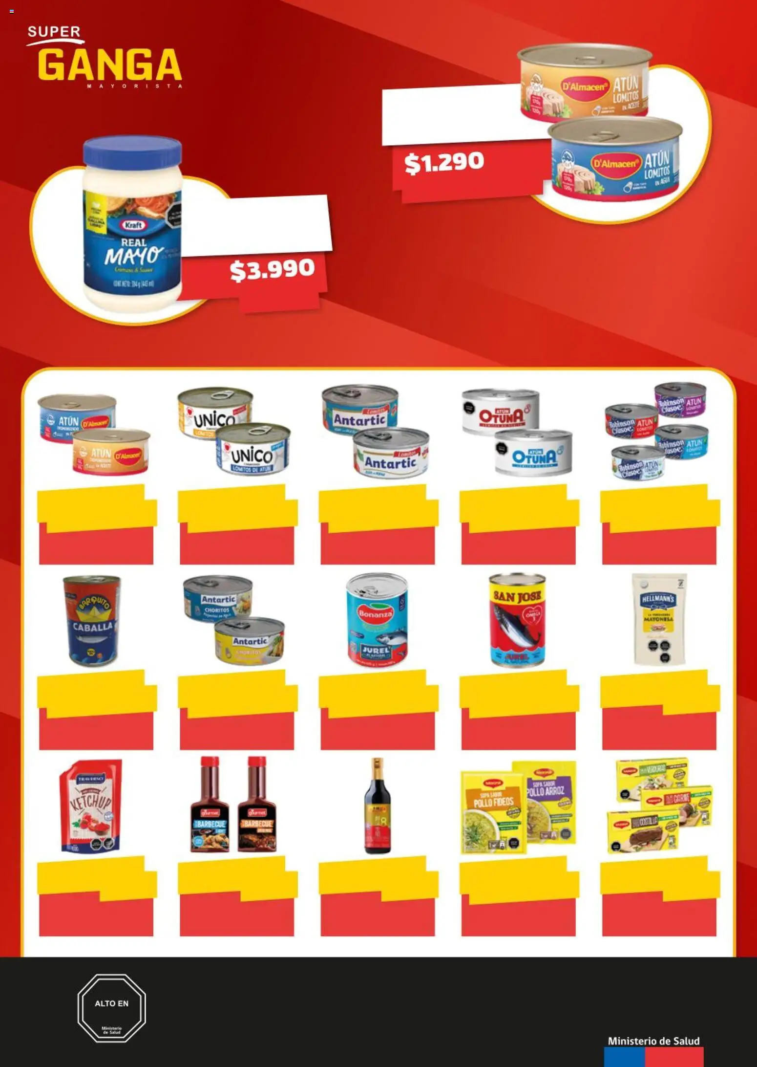 Super Ganga ofertas  │ válido desde el 12.03.2026 | Página: 6 | Productos: Atún, Caballa, Fideos, Aceite