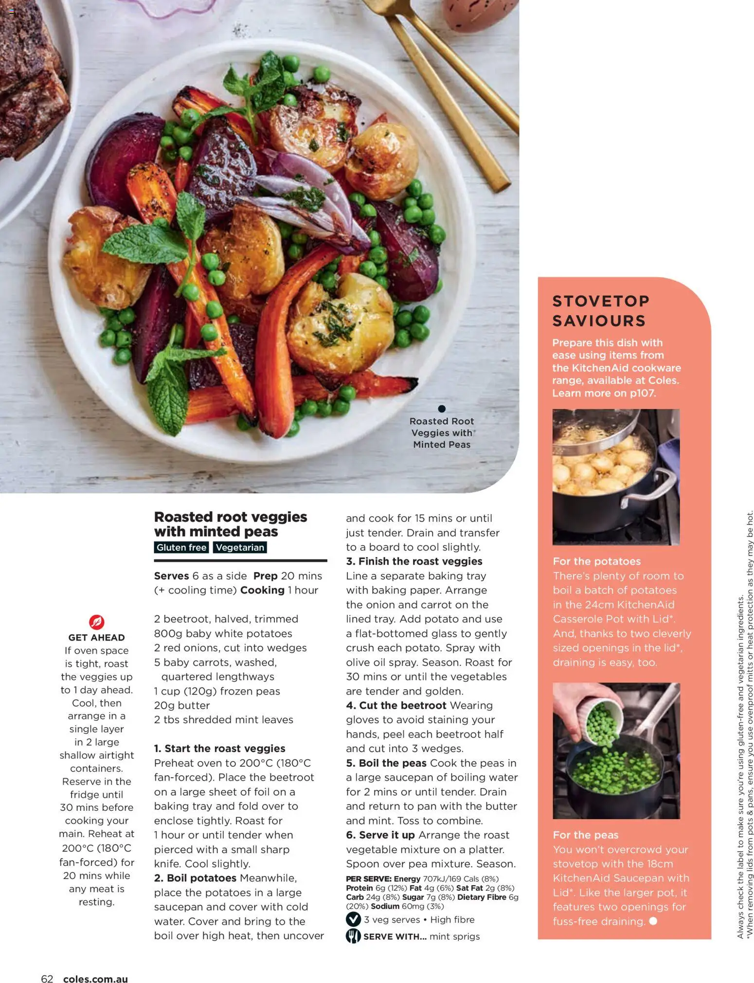 Coles catalogue - valid from 05.03.2026 | Page: 62 | Products: Pot, Olive oil, Water, Sugar