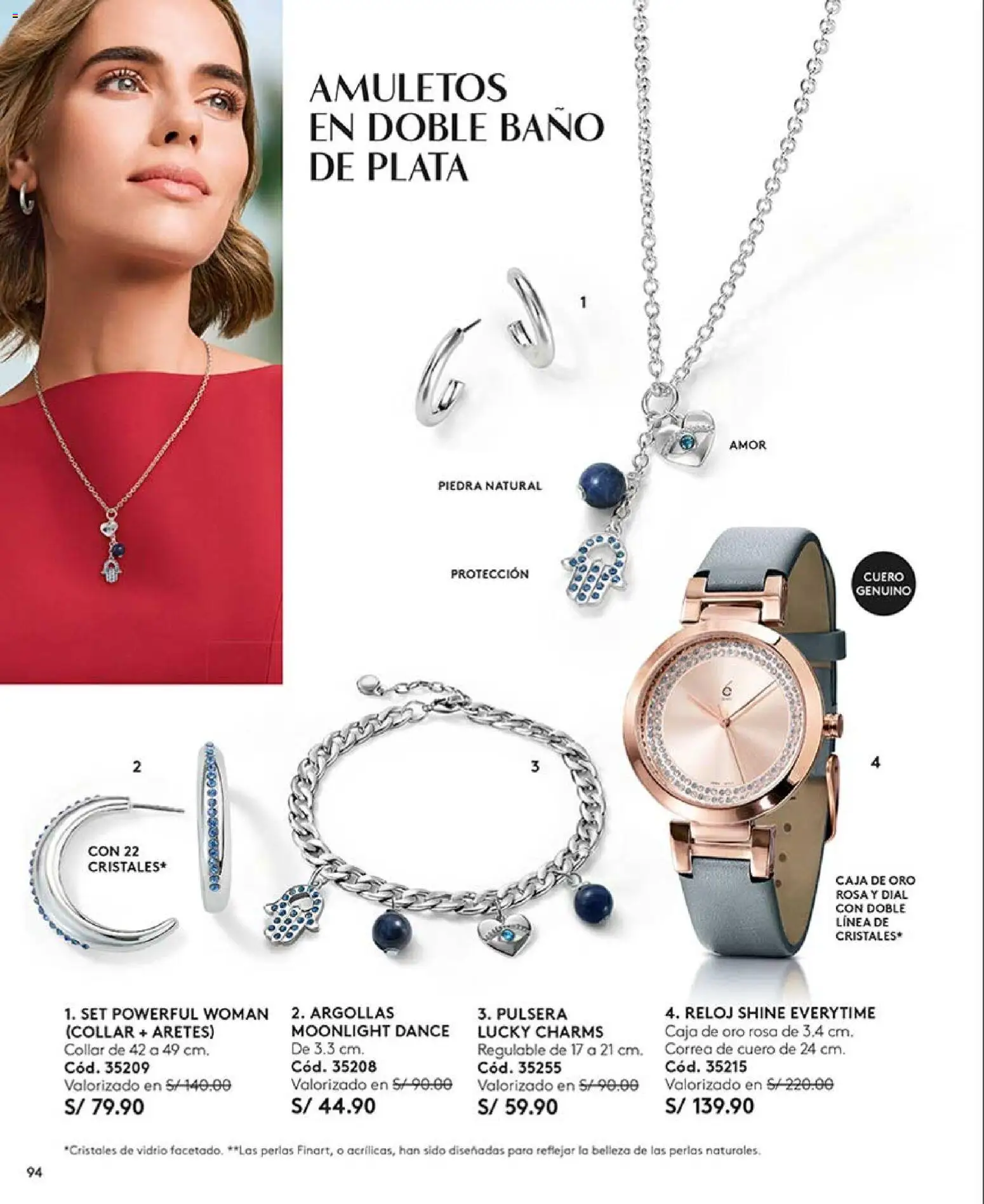 Catálogo Ésika válido desde 14.03.2026 | Página: 94 | Productos: Caja, Baño, Reloj