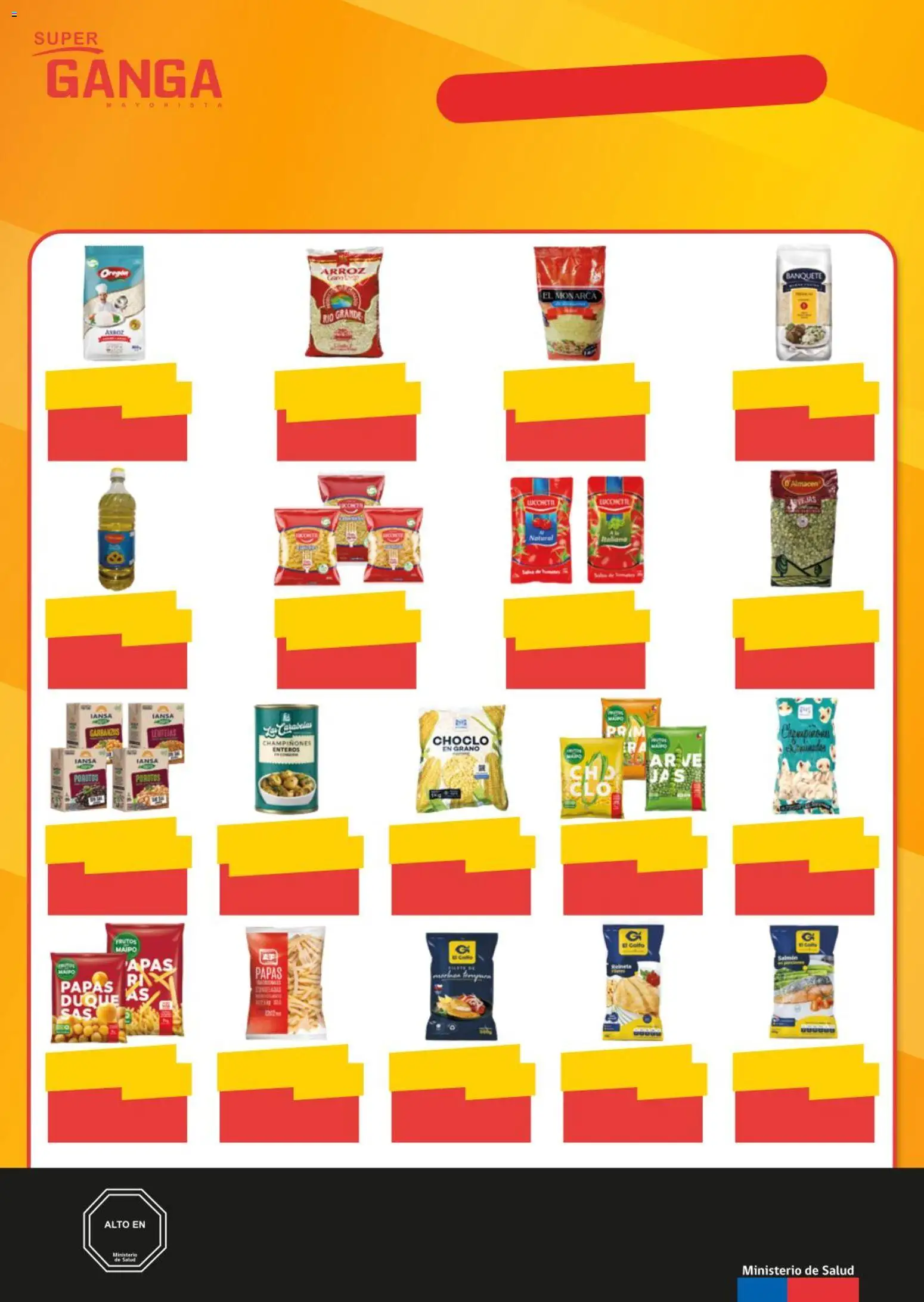 Super Ganga ofertas  │ válido desde el 12.03.2026 | Página: 8 | Productos: Porotos, Choclo, Arroz, Lentejas