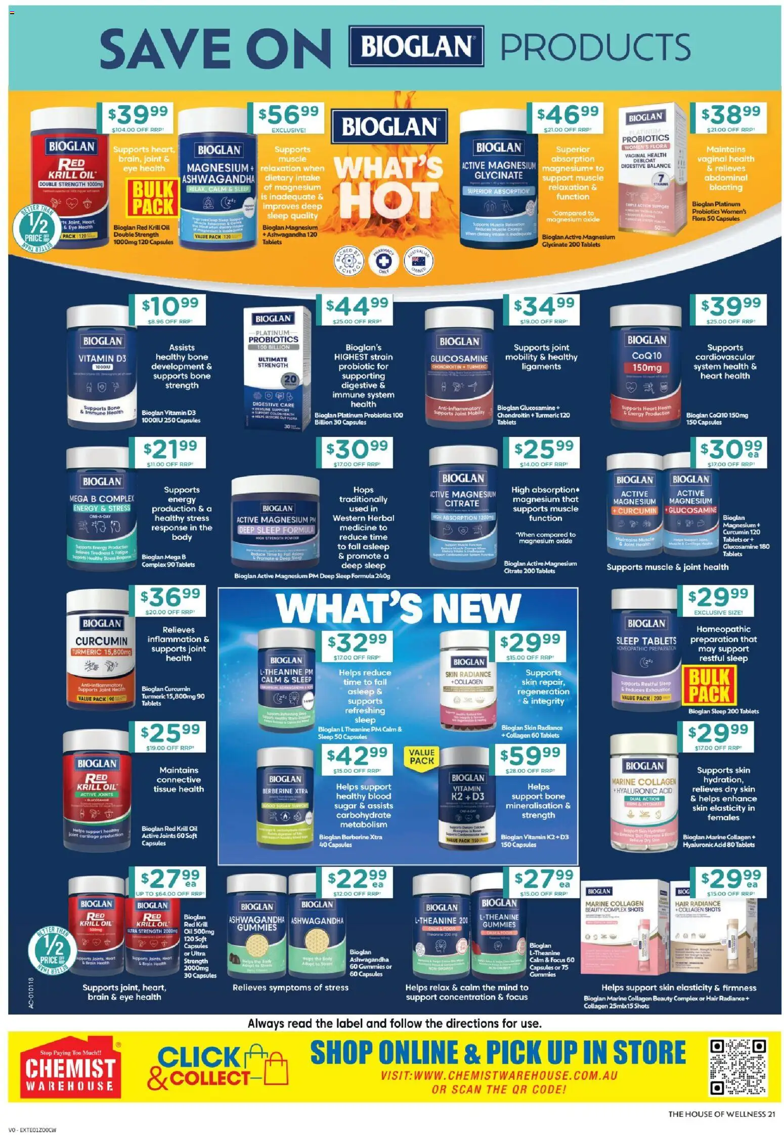 Chemist Warehouse catalogue - valid from 12.03.2026 | Page: 21 | Products: Powder, Oil, Collagen, Herbal