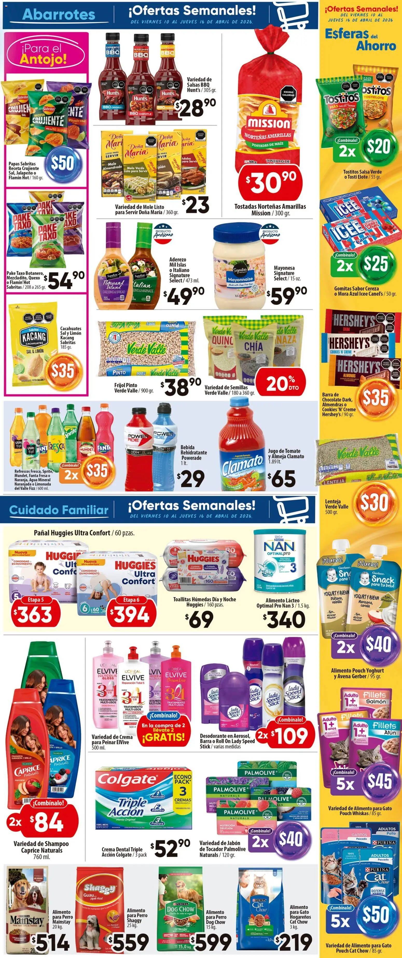 Nuevas ofertas de Calimax válidas en toda la República Mexicana desde el 10.04.2026. ¡Encuentra las mejores ofertas en Calimax folleto Tecate! | Página: 5 | Productos: Brillo, Jugo, Barra, Gomitas