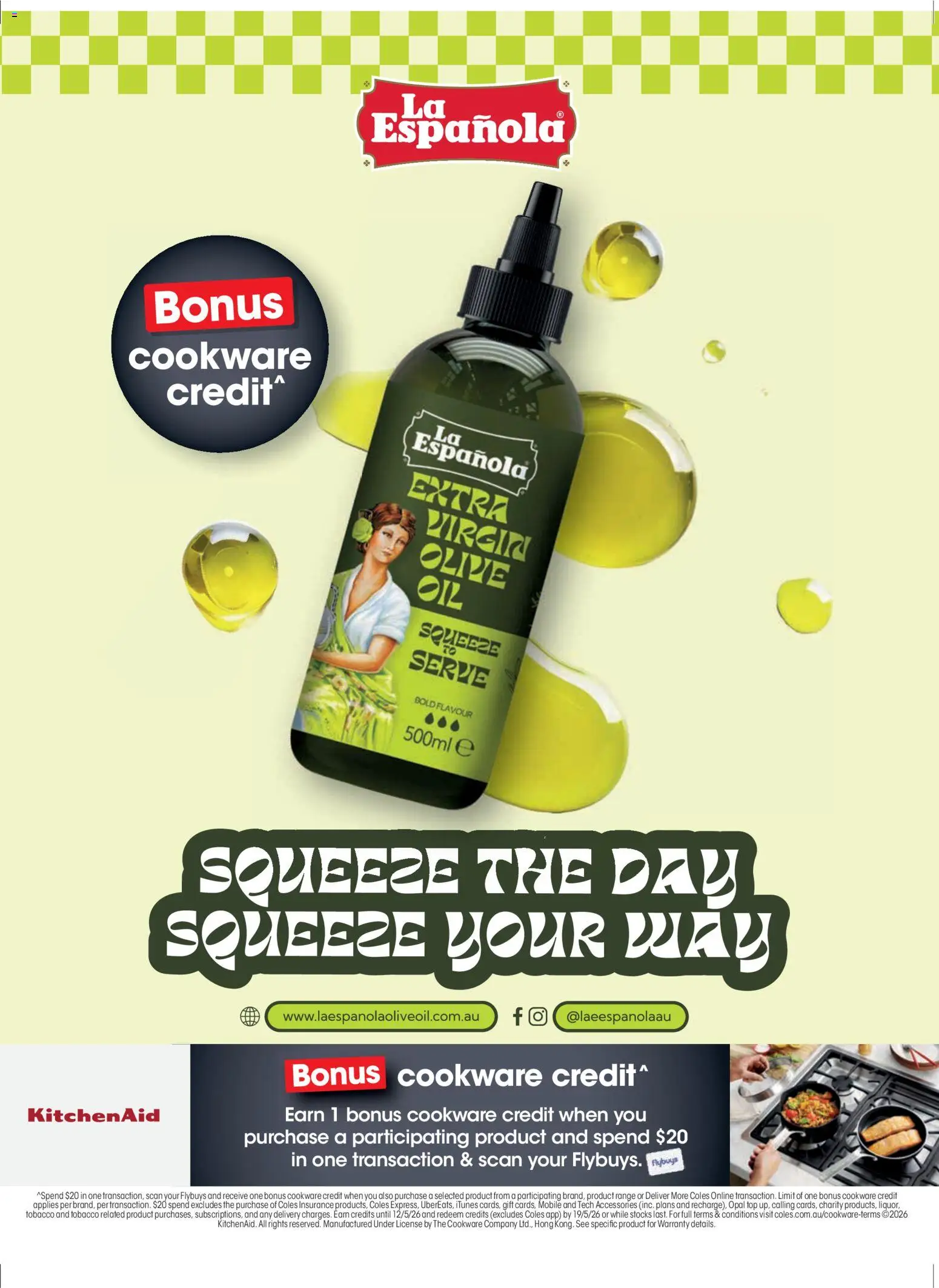 Coles catalogue - valid from 05.03.2026 | Page: 130 | Products: Cookware, Opal, Accessories, Mobile