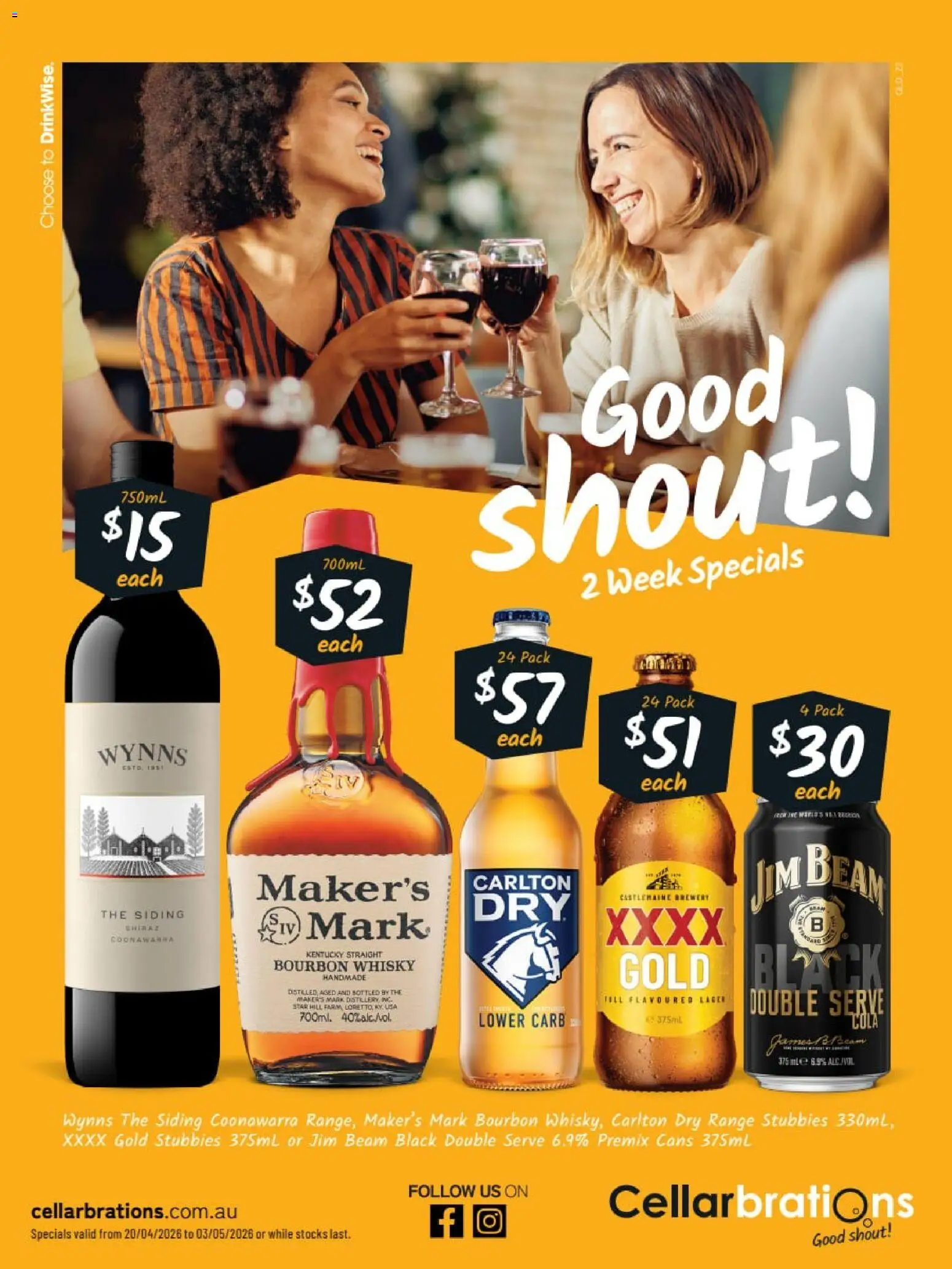 Cellarbrations catalogue - valid from 20.04.2026 | Page: 1 | Products: Handmade, Bourbon