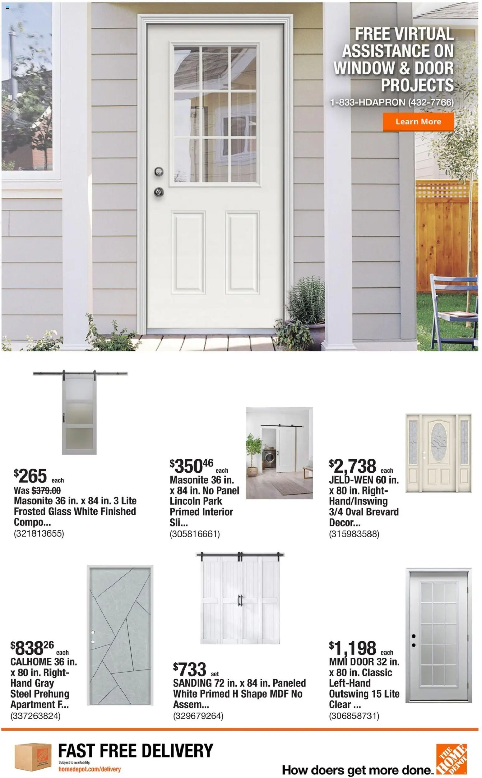 Home Depot Weekly Ad - valid from 12.03.2026 | Page: 9 | Products: Masonite