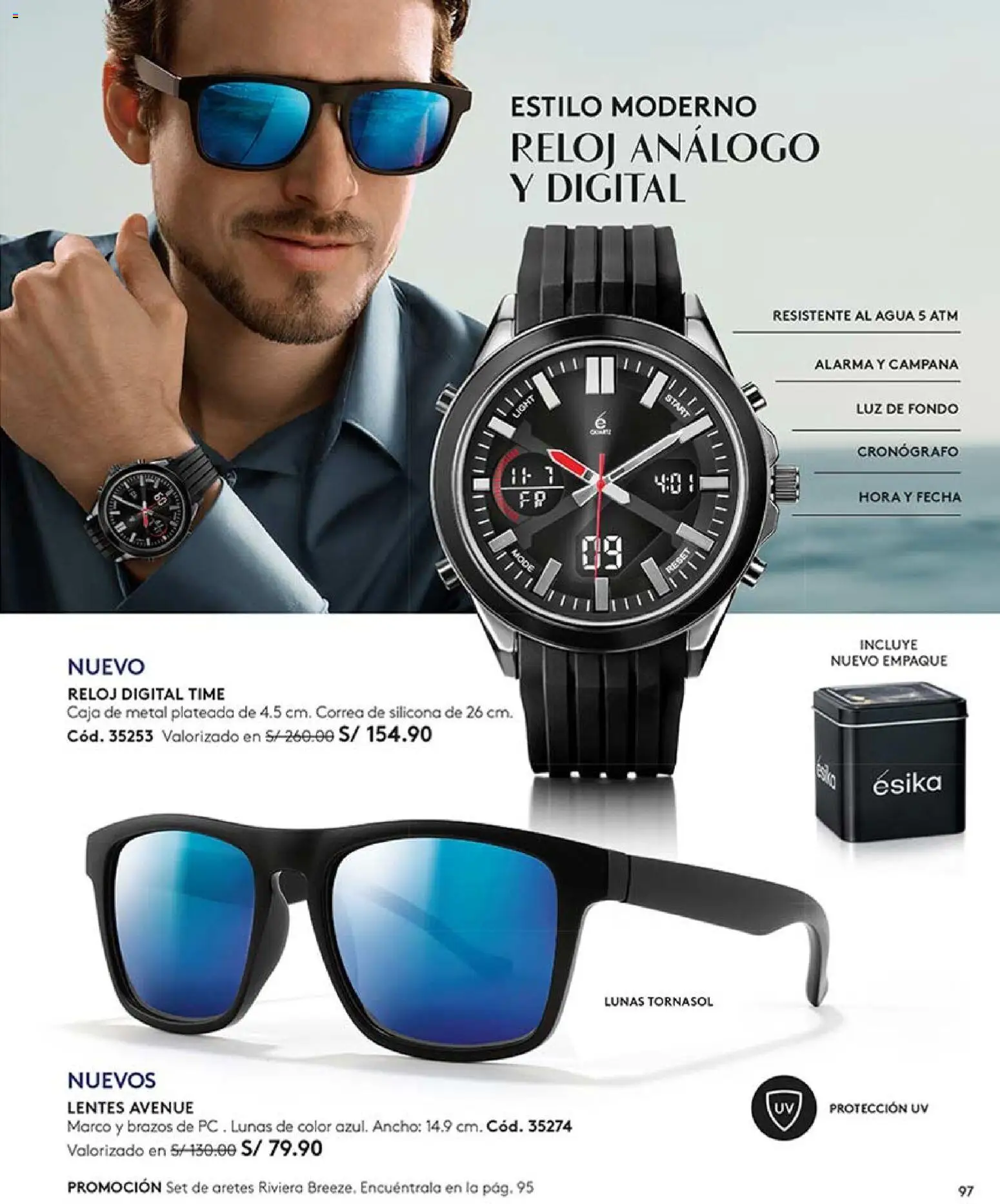 Catálogo Ésika válido desde 14.03.2026 | Página: 97 | Productos: Caja, Reloj, Empaque