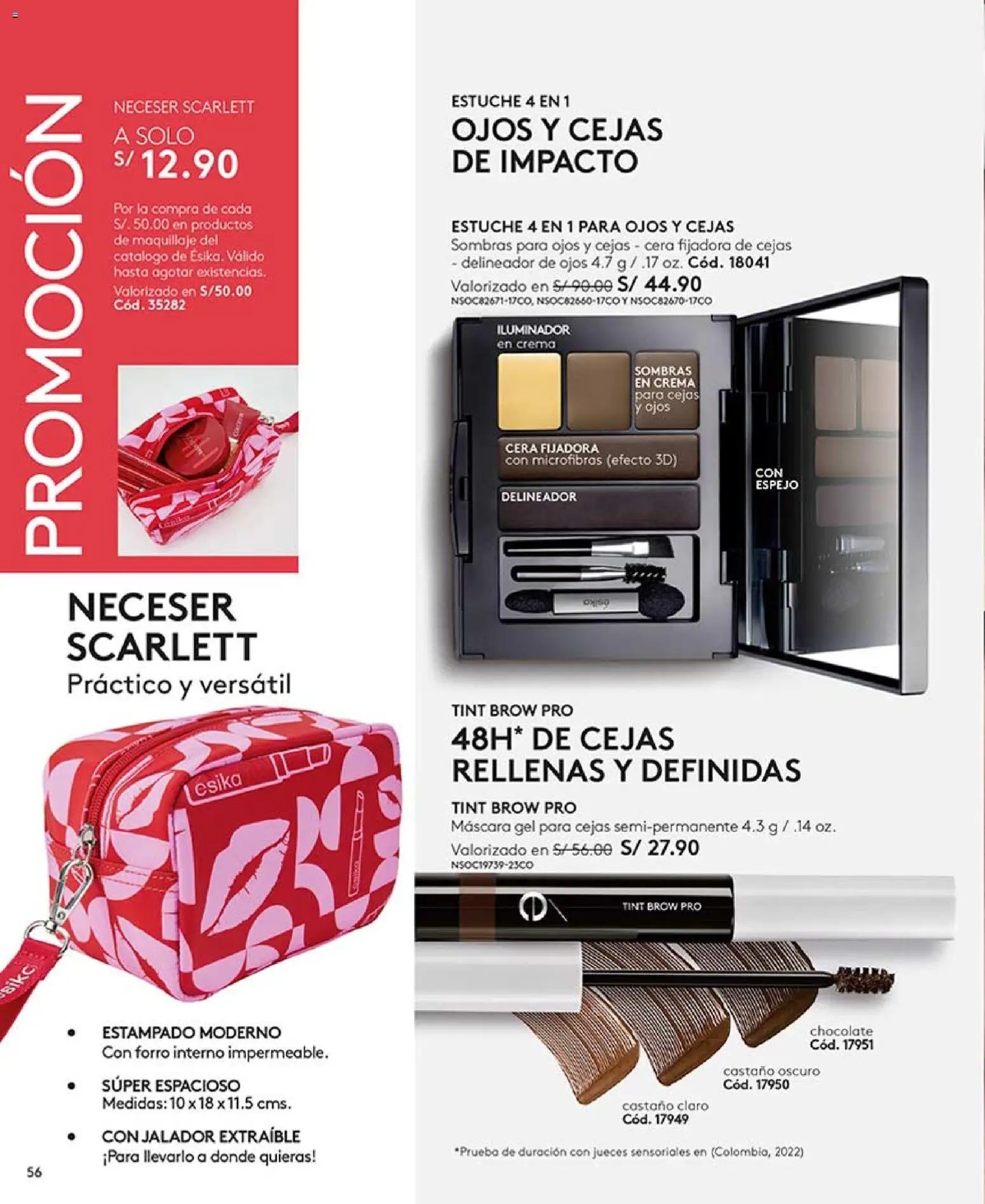 Catálogo Ésika válido desde 14.03.2026 | Página: 56 | Productos: Delineador de ojos, Delineador, Chocolate, Crema