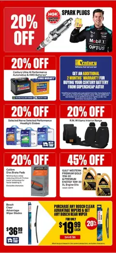Preview of Supercheap Auto catalogue - valid from 22.04.2026 | Page: 2 | Products: Battery, Batteries