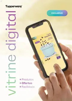 Tupperware catálogo Vitrine 04 - Pré-Visualização do folheto da loja Tupperware, válido de 01.04.2026 | Página: 60 | Produtos: Batedeira, Tigela