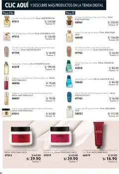 Vista previa de folleto Oriflame catálogo - Campaña 6 de la Oriflame válido desde 18.04.2026 | Página: 84 | Productos: Desodorante, Crema, Fragancia, EAU de Toilette