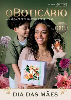 O Boticário - Ciclo 06/2026 - Pré-Visualização do folheto da loja O Boticário, válido de 13.04.2026