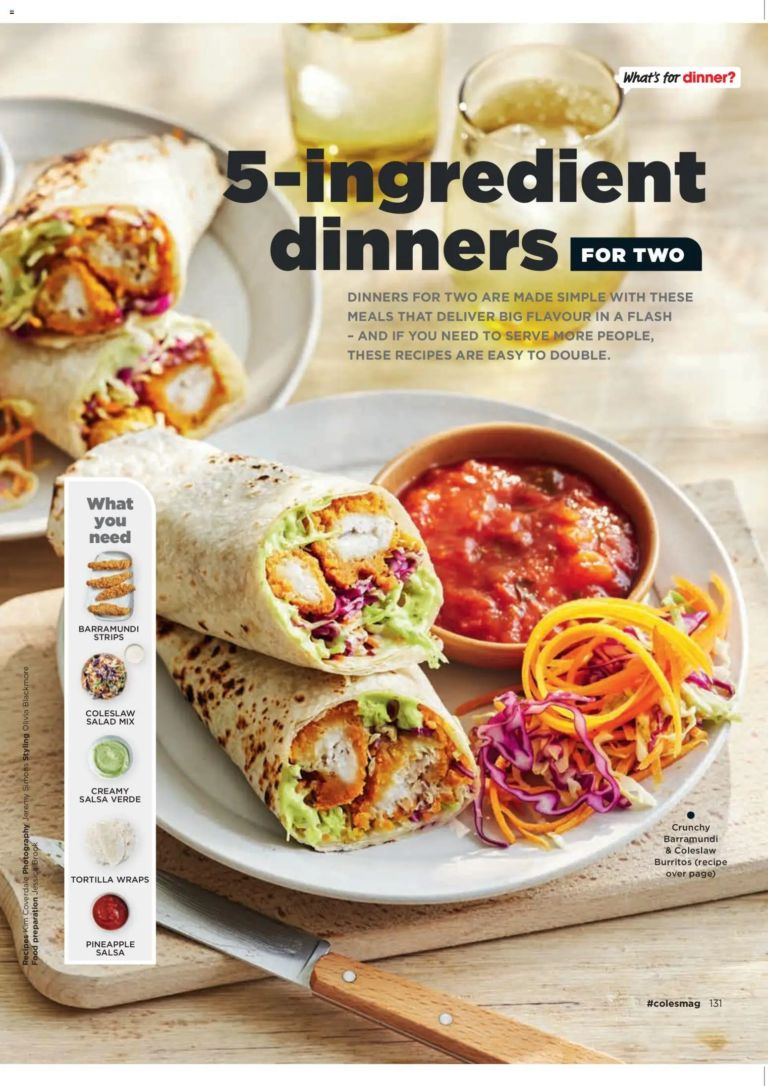 Coles catalogue - valid from 05.03.2026 | Page: 131 | Products: Pineapple, Salad, Salsa
