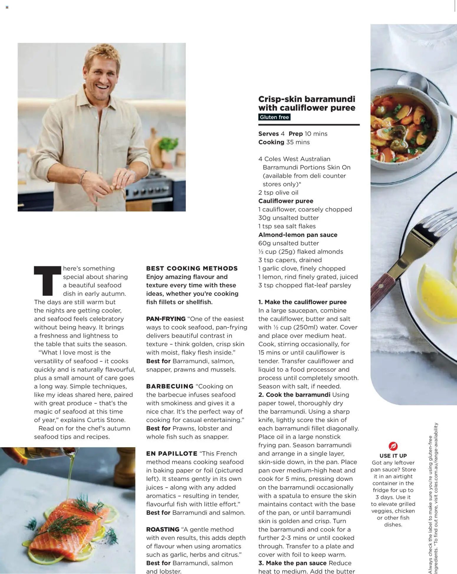 Coles catalogue - valid from 05.03.2026 | Page: 46 | Products: Fish, Prawns, Salmon, Salt