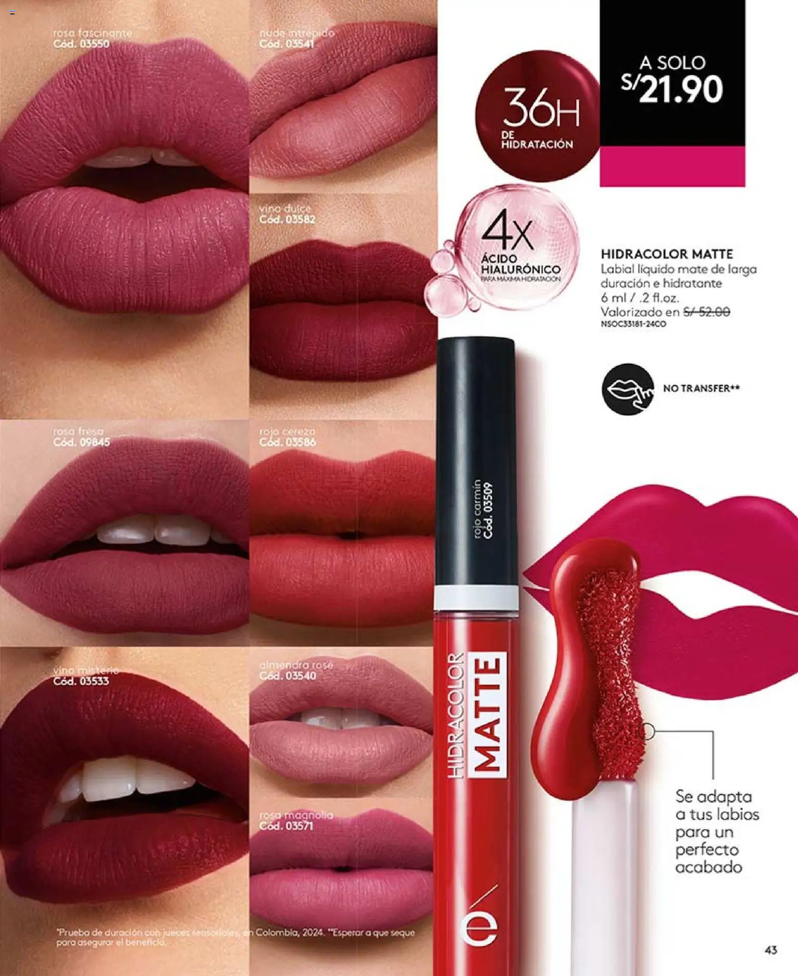 Catálogo Ésika válido desde 14.03.2026 | Página: 43 | Productos: Vino