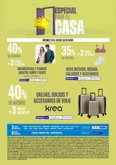 Vista previa Vea - Ofertas especial para tu casa válido desde el 24.04.2026 | Página: 8 | Productos: Banco, Sabanas, Caja, Vasos