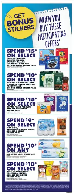 Preview of MILK 2 GO, ARMSTRONG PROTEIN STICKS, Select Milk 2 Go, Armstrong Protein Sticks from shop No Frills valid from 30.04.2026 | Page: 10